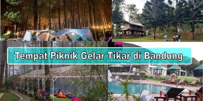 Tempat Piknik Gelar Tikar di Bandung