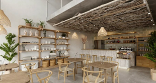 Desain Cafe Sederhana dan Murah Scandinavian Simplicity