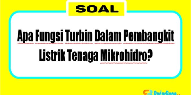 Turbin merupakan komponen vital dalam sistem PLTMH yang berperan penting dalam mengubah energi potensial air menjadi energi listrik.