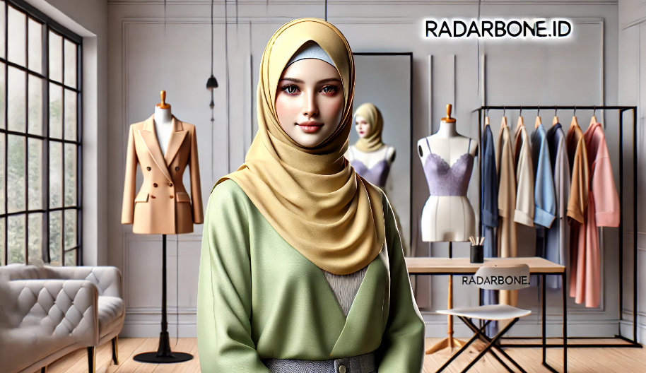 Warna Jilbab yang Cocok dengan Baju Hijau Telur Asin