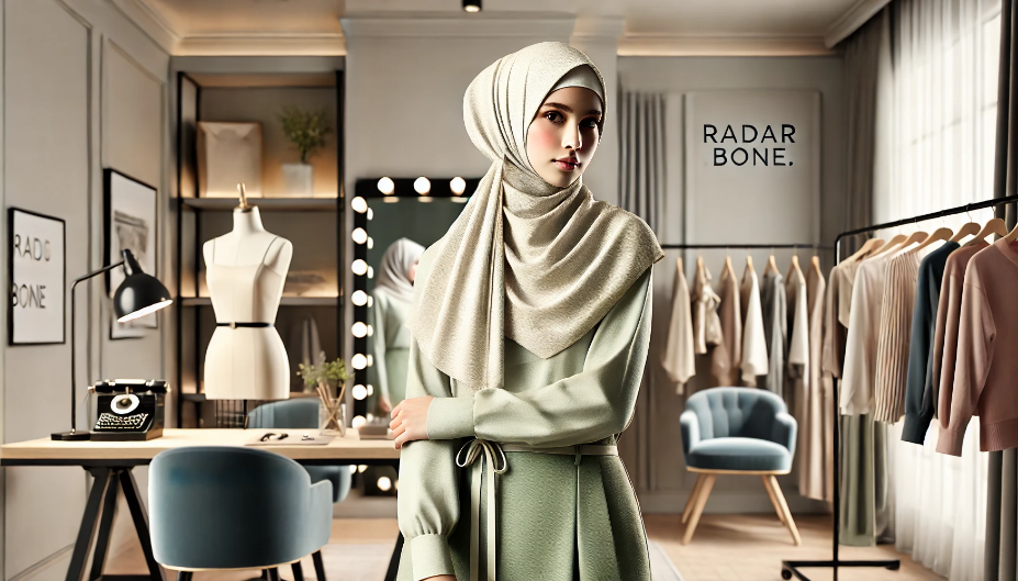 Jilbab yang Cocok untuk Baju Warna Sage