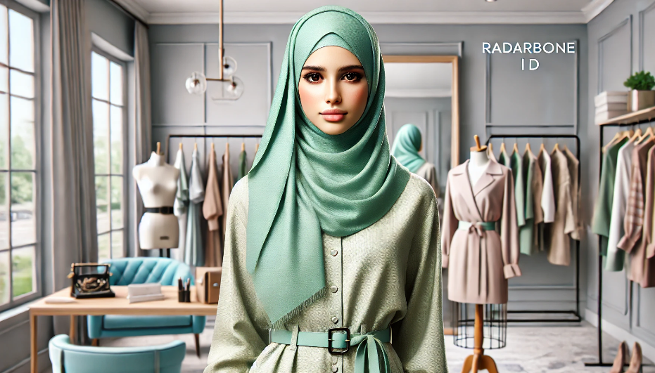 Jilbab yang Cocok untuk Baju Warna Sage