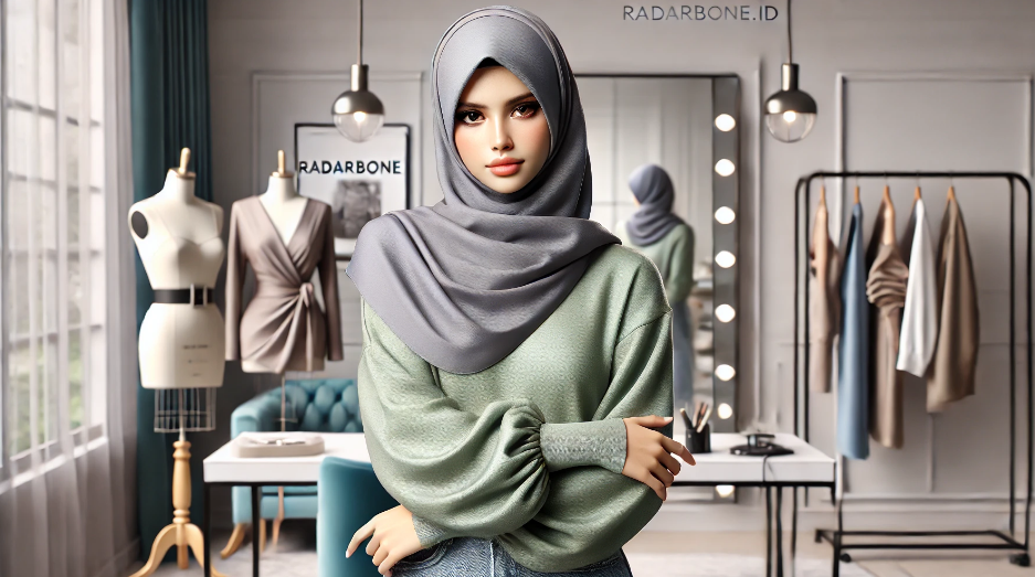 Jilbab yang Cocok untuk Baju Warna Sage