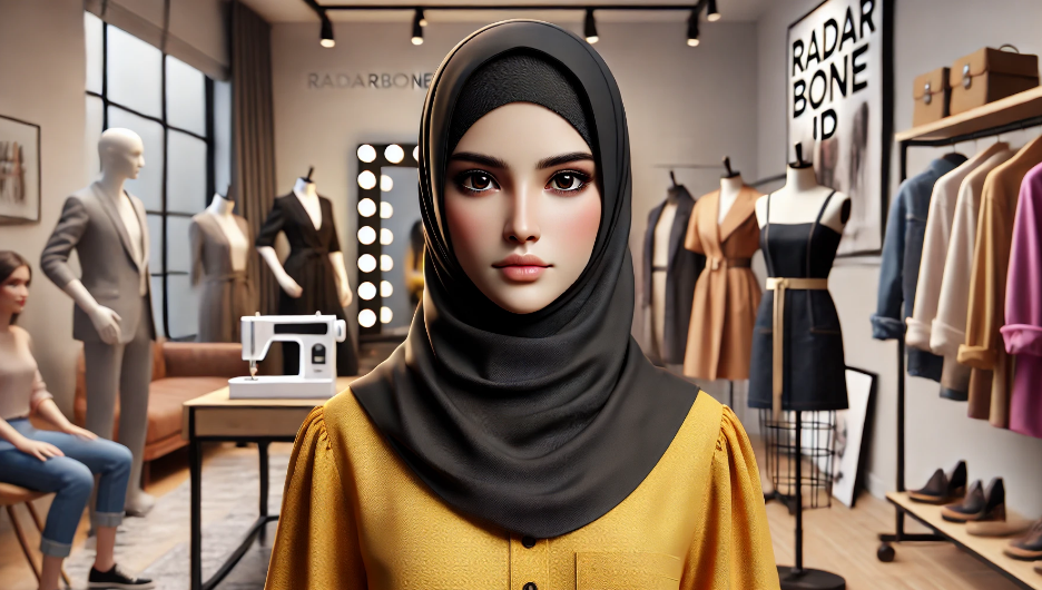 Baju Kuning Mustard Cocok dengan Jilbab Warna Apa