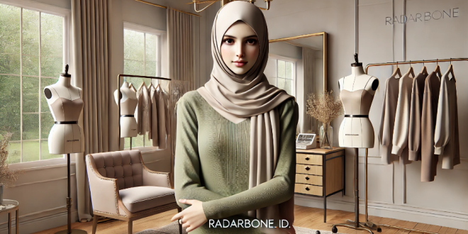 Baju Olive Cocok dengan Jilbab Warna Apa