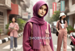 baju magenta cocok dengan jilbab warna apa