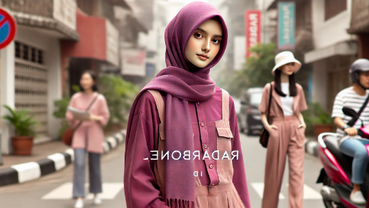 baju magenta cocok dengan jilbab warna apa